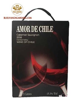 Vang Bịch Amor De Chile 3 Lít