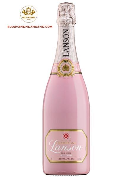 champagne-lanson-rose-label