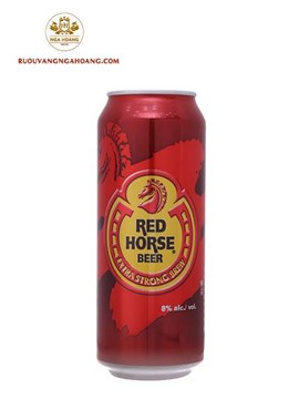 BIA San Miguel Red Horse 500ML - THÙNG 12 LON