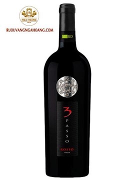 Vang 3 Passo Rosso Bio Organic wine