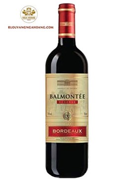 Vang Bamontee Bordeaux Superior Red