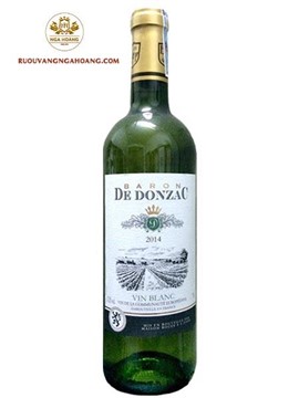 Vang Baron De Donzac Vin Blanc