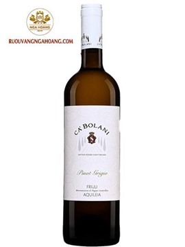 Vang Ca Bolani Pinot Grigio Friuli Aquileia