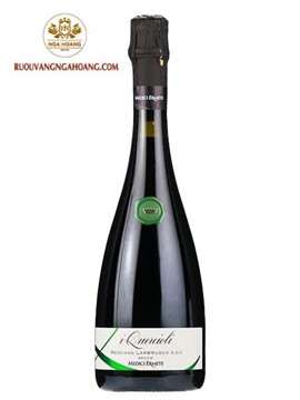 Vang Nổ Quercioli Lambrusco