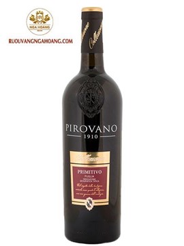 Vang Pirovano 1910 Primitivo