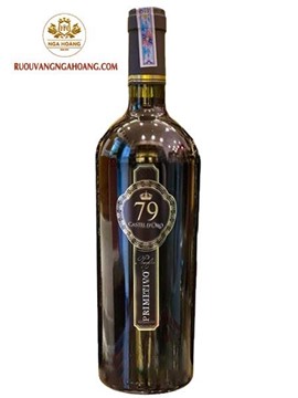 Vang Ý Castel D’Oro 79 Primitivo